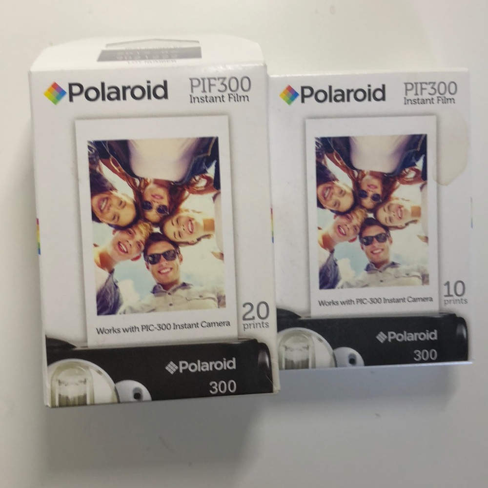 30 prints (20+10) Polaroid PIF300 instant film